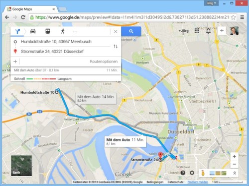 google-maps-neu-routenplaner
