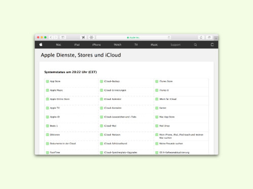 apple-webdienste-status