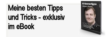 Die 50 besten Tipps als eBook Die 50 besten Tipps als eBook