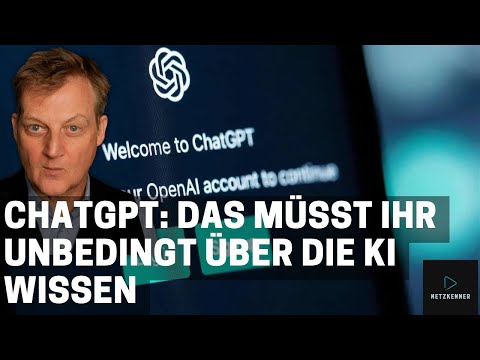 ChatGPT: Alles, was Ihr über ChatGPT unbedingt wissen solltet | Netzkenner Jörg Schieb