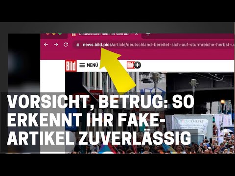 Vorsicht Fake-Artikel: So erkennt Ihr gefälschte Nachrichtenseiten | Netzkenner Jörg Schieb