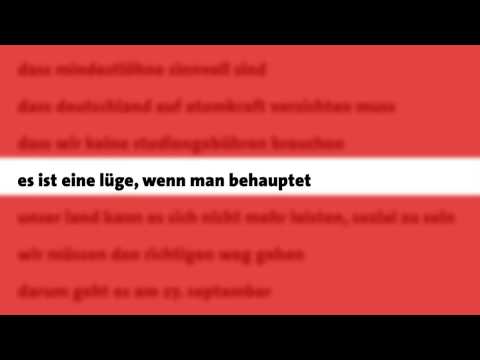 Sie haben die Wahl