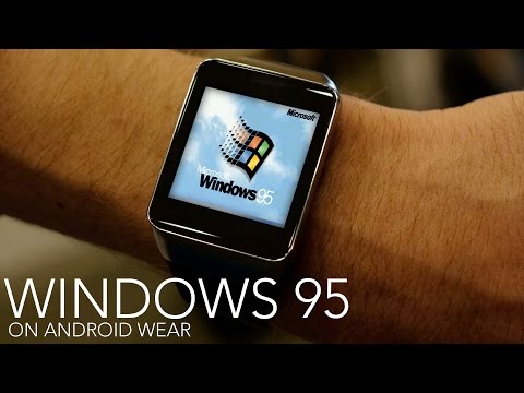 Windows 95 on Android Wear