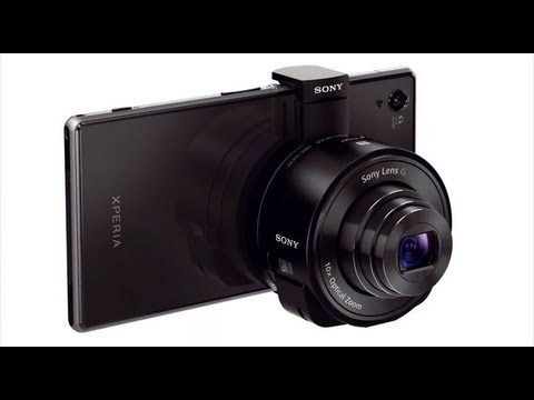 NEW from IFA 2013: Cyber-shot QX10, QX100 Lens-style Cameras for smartphone photographers