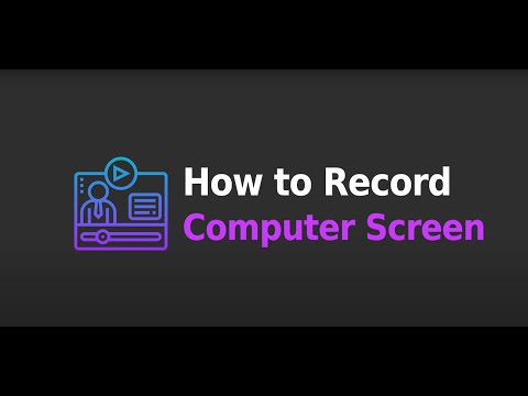 How to Record your Computer Screen | Screen Recorder