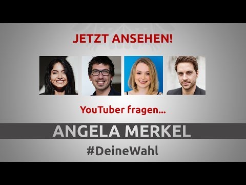 #DeineWahl - YouTuber fragen Angela Merkel | Mit Ischtar Isik, AlexiBexi, MrWissen2go, ItsColeslaw