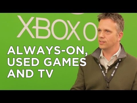 Microsoft Responds: Xbox One&#039;s DRM, Always-Online, and Focus on TV/Games - Adam Sessler Interview