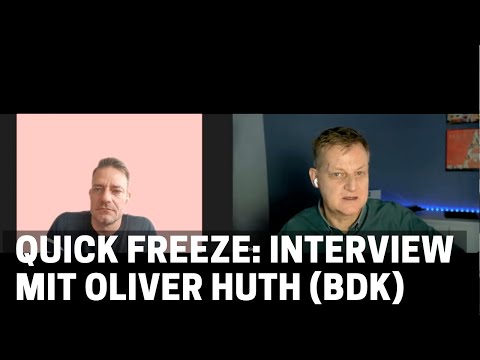 Quick Freeze: Interview mit Oliver Huth (Bund Deutscher Kriminalbeamter) | Netzkenner Jörg Schieb