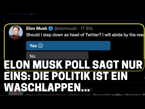 Elon Musk Umfrage zeigt nur eins: Die Politik ist viel zu schwach | Netzkenner Jörg Schieb