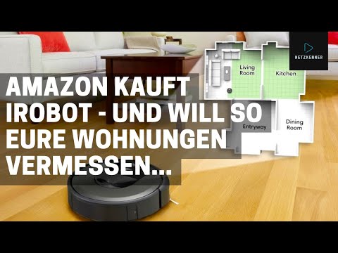 Amazon kauft iRobot - und will Eure Wohnungen vermessen