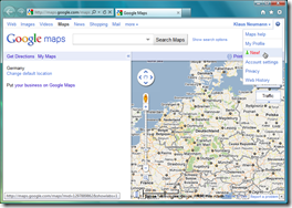 7 Google Maps Menu