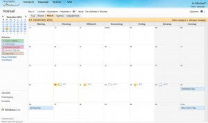 Windows Live Kalender