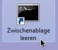 Verknüpfung Zwischenablage leeren