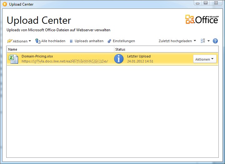 Office Upload Center