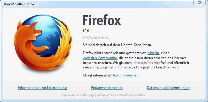 Firefox 10