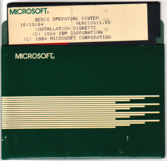 Microsoft XENIX-Diskette