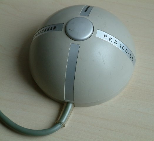 Die Rollkugel von Telefunken