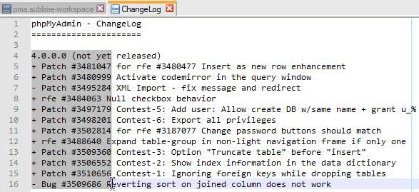Notepad++: Spaltenweise markieren