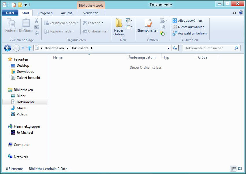 Windows-Explorer: In Windows 8 mit Menüband