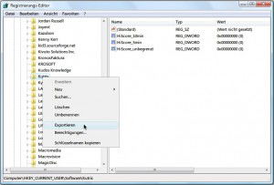 regedit-spielstand-exportieren