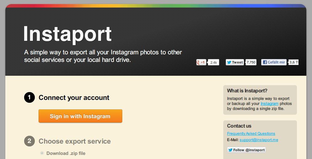 So laden Sie alle Ihre Fotos von Instagram herunter