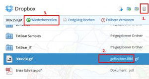 dropbox-datei-wiederherstellen
