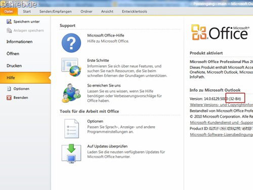 outlook-version-32-64-bit