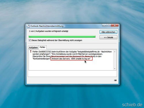 outlook-senden-empfangen-fehler