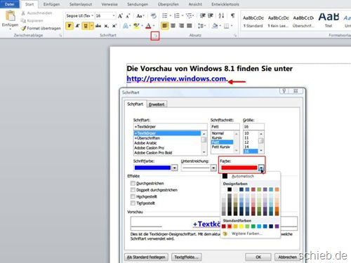word-link-unterstreichung-farbe