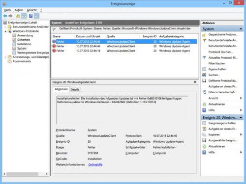 ereignisanzeige-windowsupdatefehler-finden