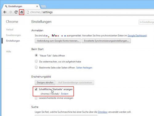 google-chrome-schaltflaeche-startseite-anzeigen