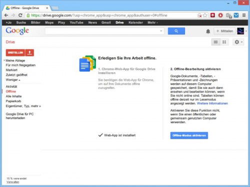 google-drive-offline