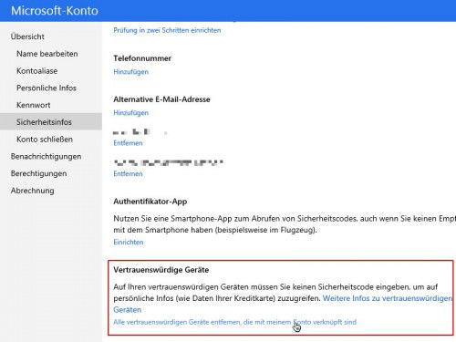 microsoft-konto-vertrauenswuerdige-geraete