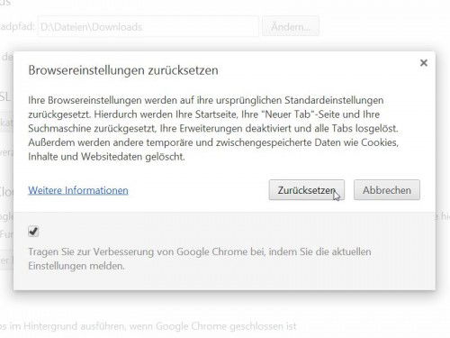 chrome-einstellungen-zuruecksetzen