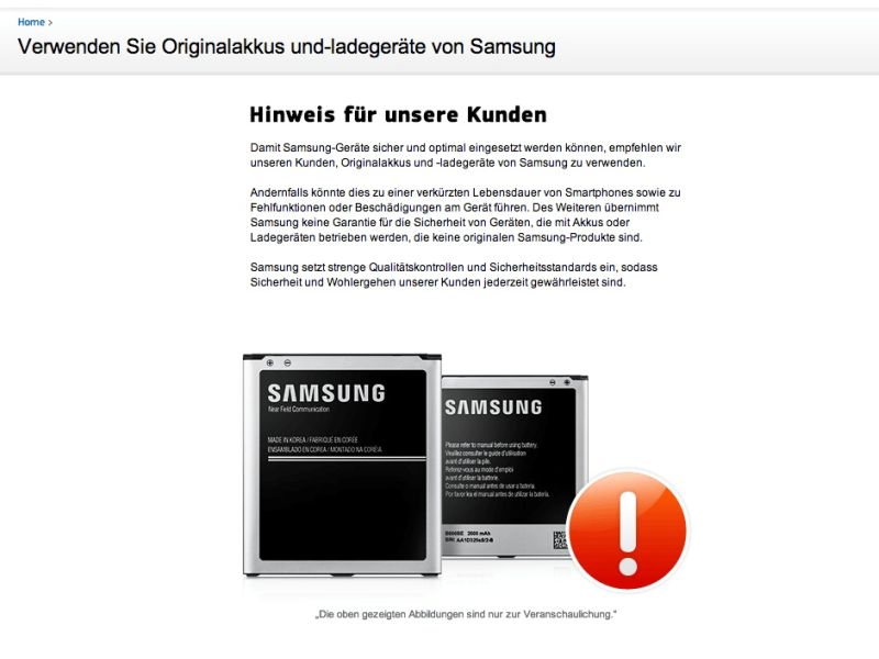 Vorsicht Fälschungen beim Akku-Kauf für Smartphones!