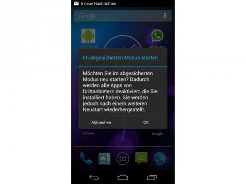 android-abgesicherter-modus
