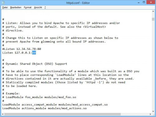 apache-webserver-port-aendern
