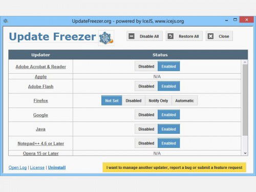 update-freezer