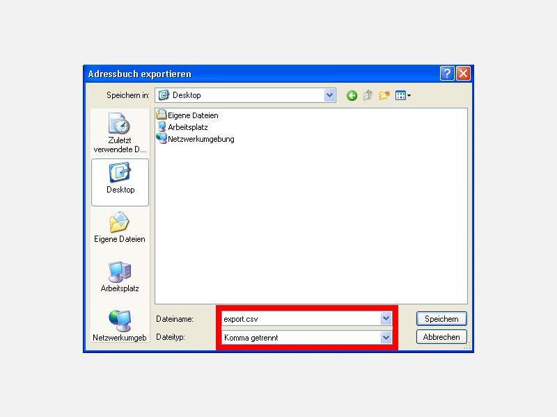 Liste der eMail-Adressen in Thunderbird ausdrucken