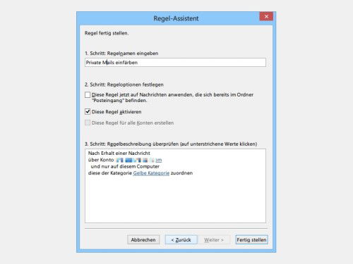 outlook-mails-nach-konto-einfaerben