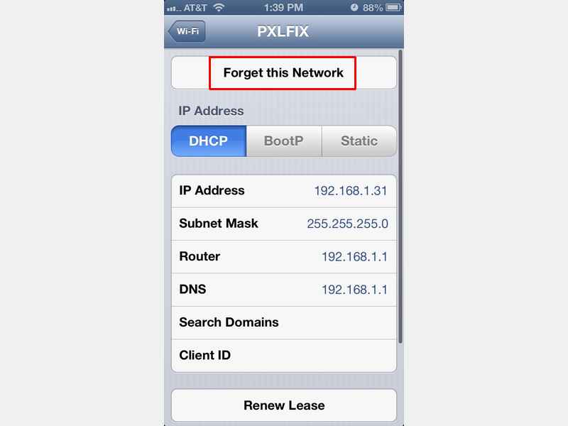 iOS: Verbindung mit früheren WLAN-Netzwerken verhindern