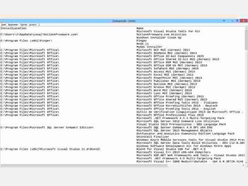 wmic-software-programm-liste-textdatei-exportieren