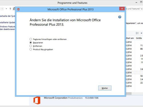 office-2013-reparieren