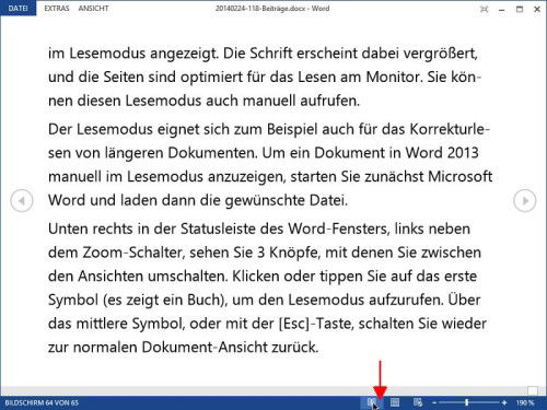 word-2013-lesemodus-manuell-aufrufen