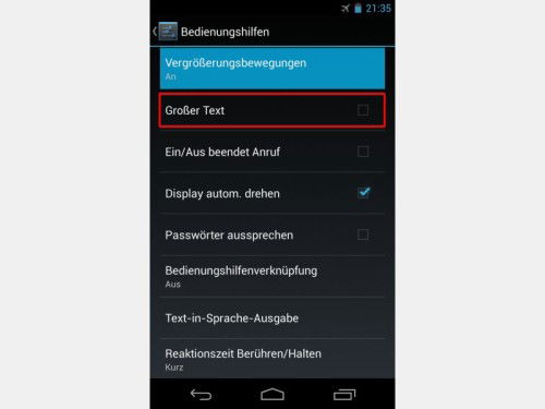 android-bedienungshilfen-grosser-text