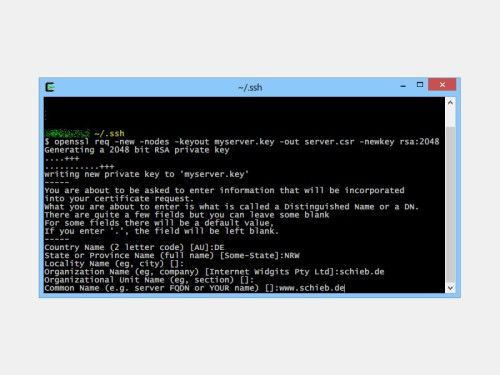 openssl-zertifikat-anforderung-erstellen