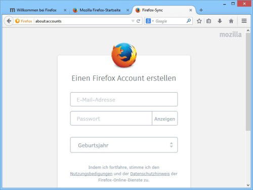 firefox-sync-einrichten