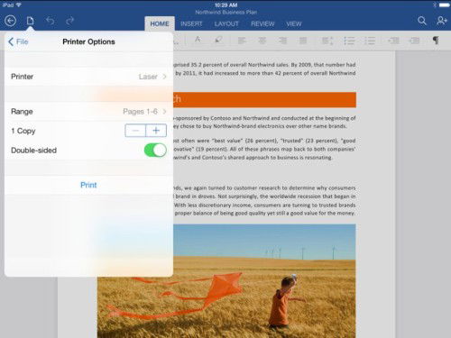 word-ipad-drucken
