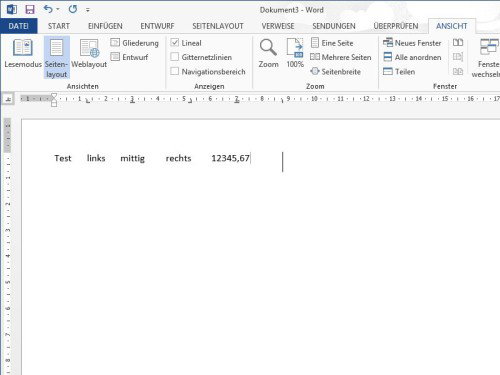word-tabstopps-lineal