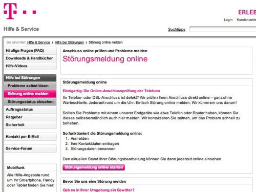 telekom-stoerungsmeldung